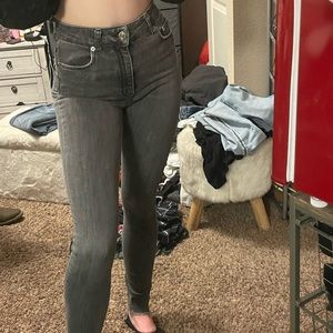Zara high rise super skinny jeans